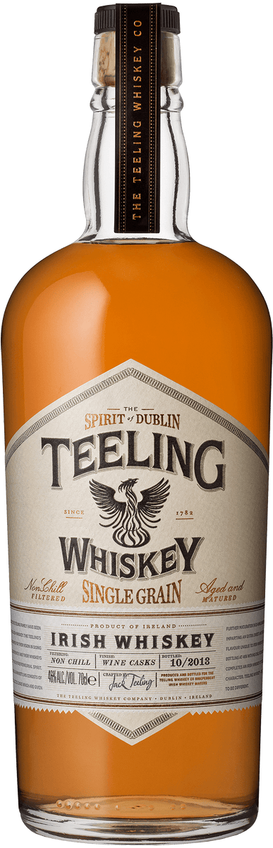 Teeling Single Grain Irish Whiskey 46% abv 70cl – The Vineyard Belfast