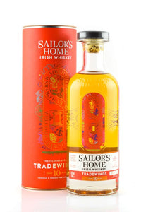 Sailor's Home Tradewinds Rum Cask Finished 10 Year Old Irish Blended Whiskey 43% abv 70cl