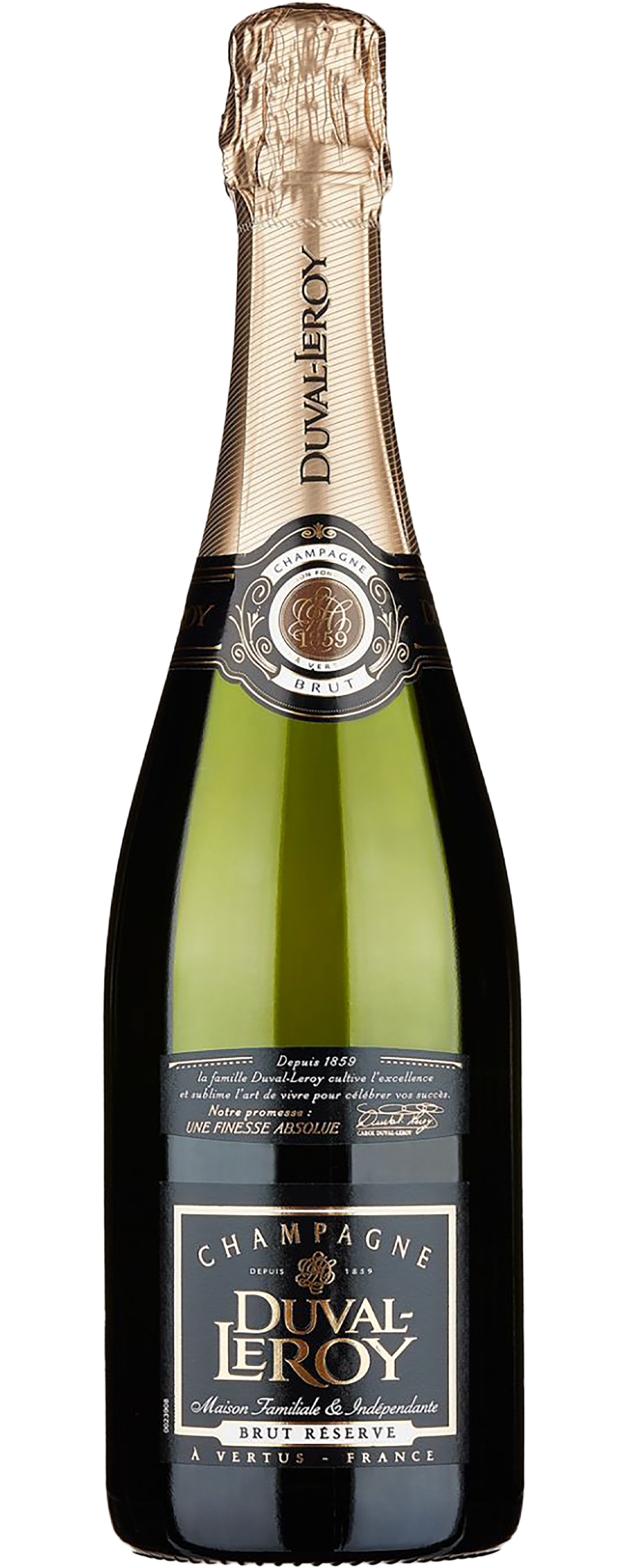 Duval Leroy Champagne 12% abv 37.5cl btls (Half)