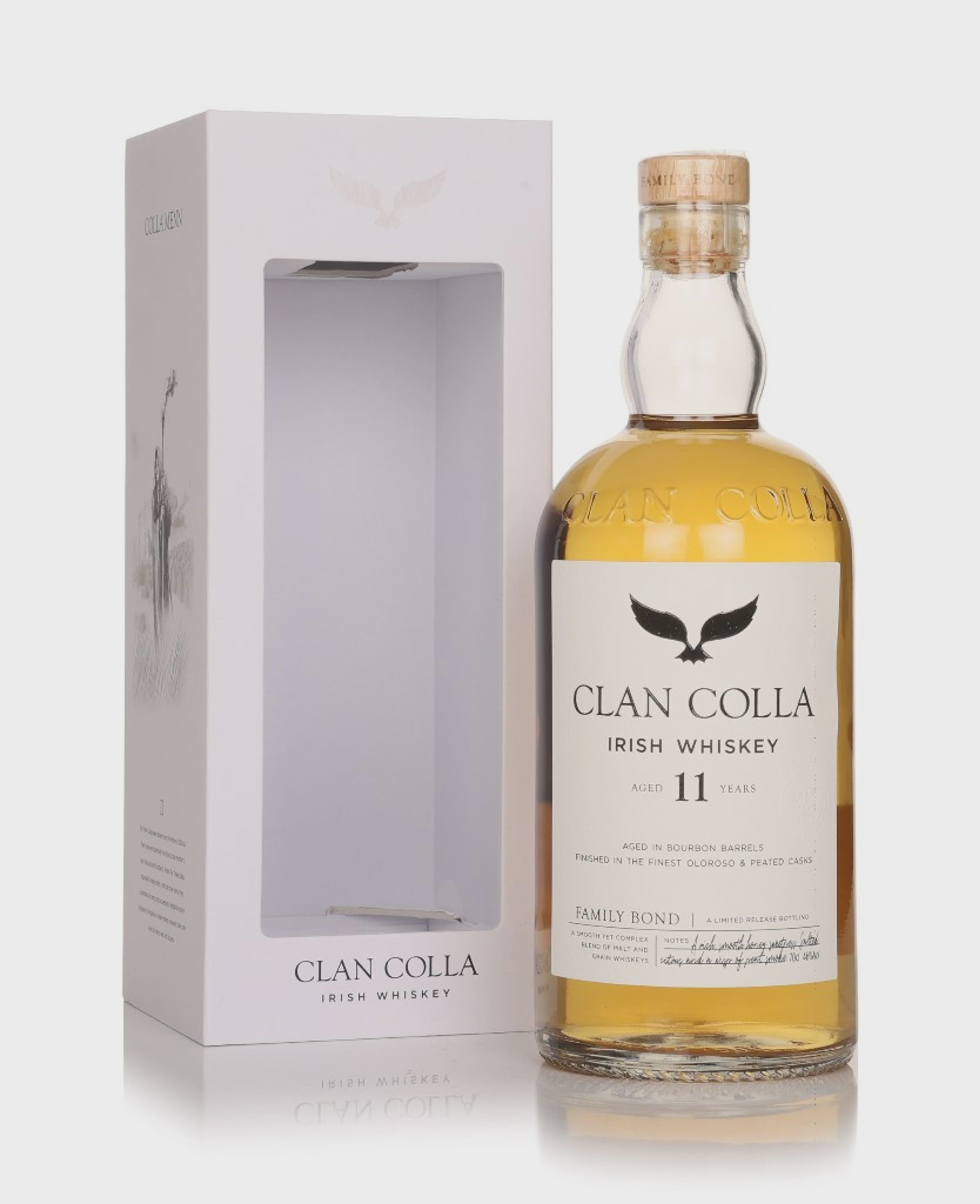 Clan Colla 11 Year Old Irish Whiskey 46% abv 70cl