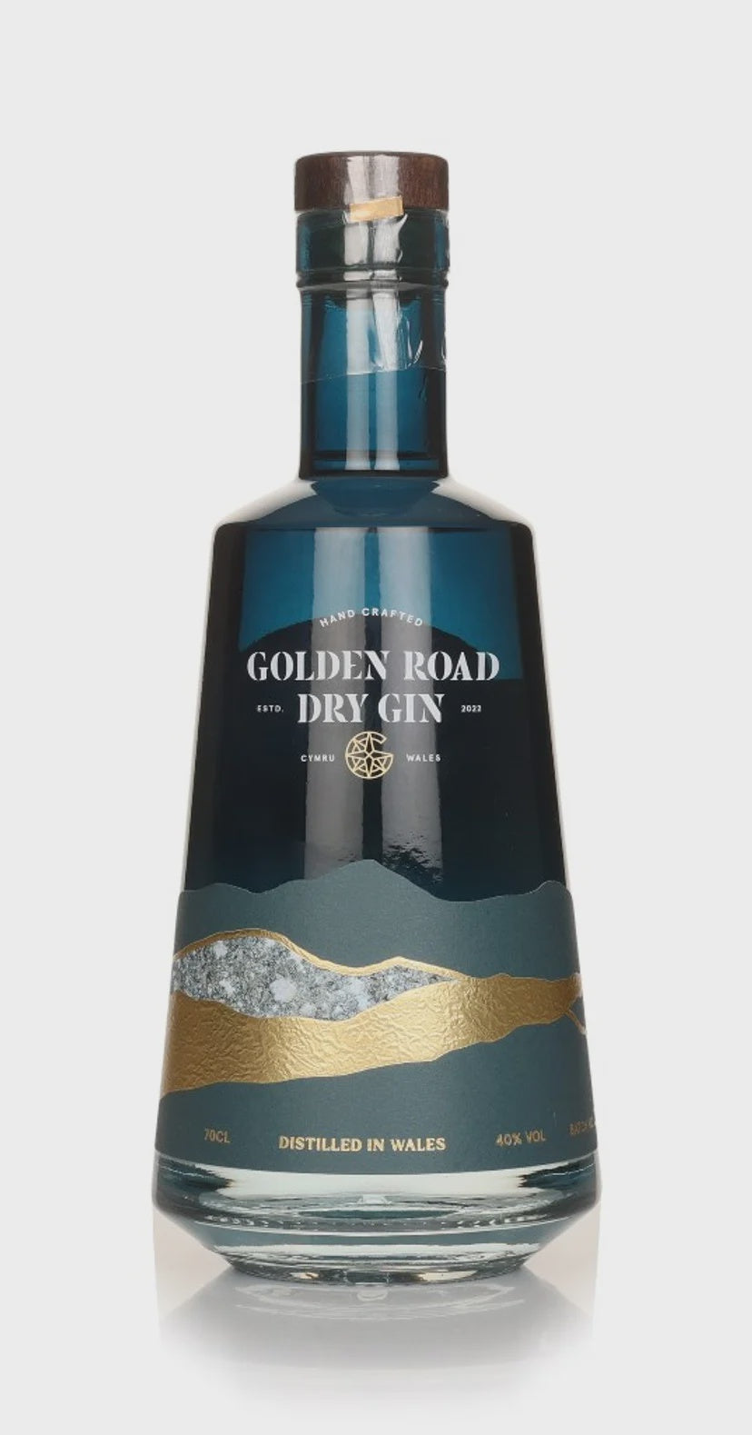 Golden Road Welsh Dry Gin 40% abv 70cl