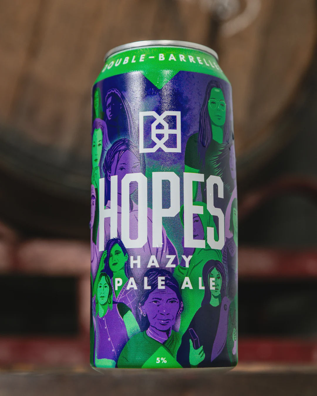 Double Barrelled Hopes 5.2% abv 440ml Can