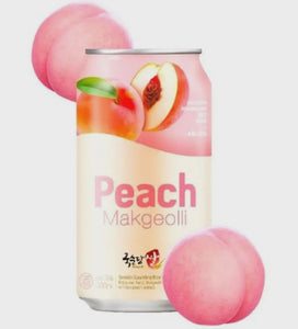KSD Rice Makgeolli Peach Can 3% abv 350ml Can