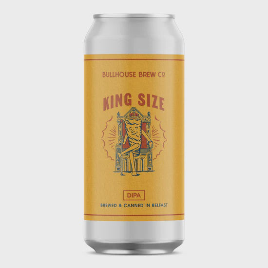 Bullhouse Brew Co. King Size DIPA 8% abv 440ml Can
