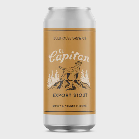Bullhouse El Capitan Export Stout 7.5% abv 440ml Can