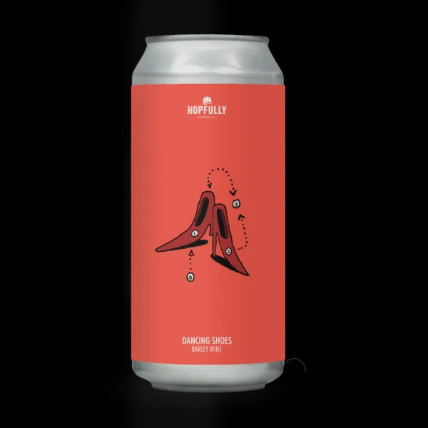 Hopfully Dancing Shoes barley Wine 11.7% abv 440ml Can