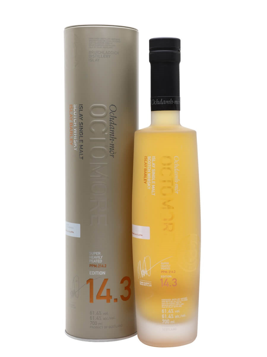 Octomore Edition 14.2 5 Year old Scottish Barley Amarone  and Sherry Cask Finish Single Malt Scotch Whisky