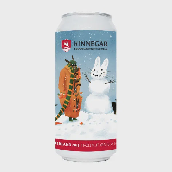 Kinnegar Winterland Hazelnut Vanilla Stout 7% abv 440ml Can
