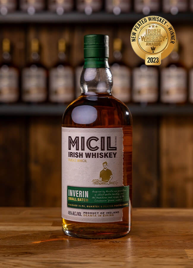 Micil Irish Whiskey Inverin Small Batch 46% abv 700ml