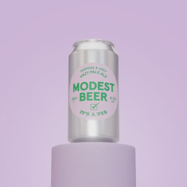 Modest Its A Yes Nectaron Pale Ale 4.3% abv  440ml Can