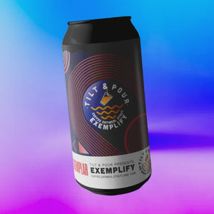 Tilt & Pour Exemplify Coffee Oatmeal Stout 4.5% abv 440ml Can