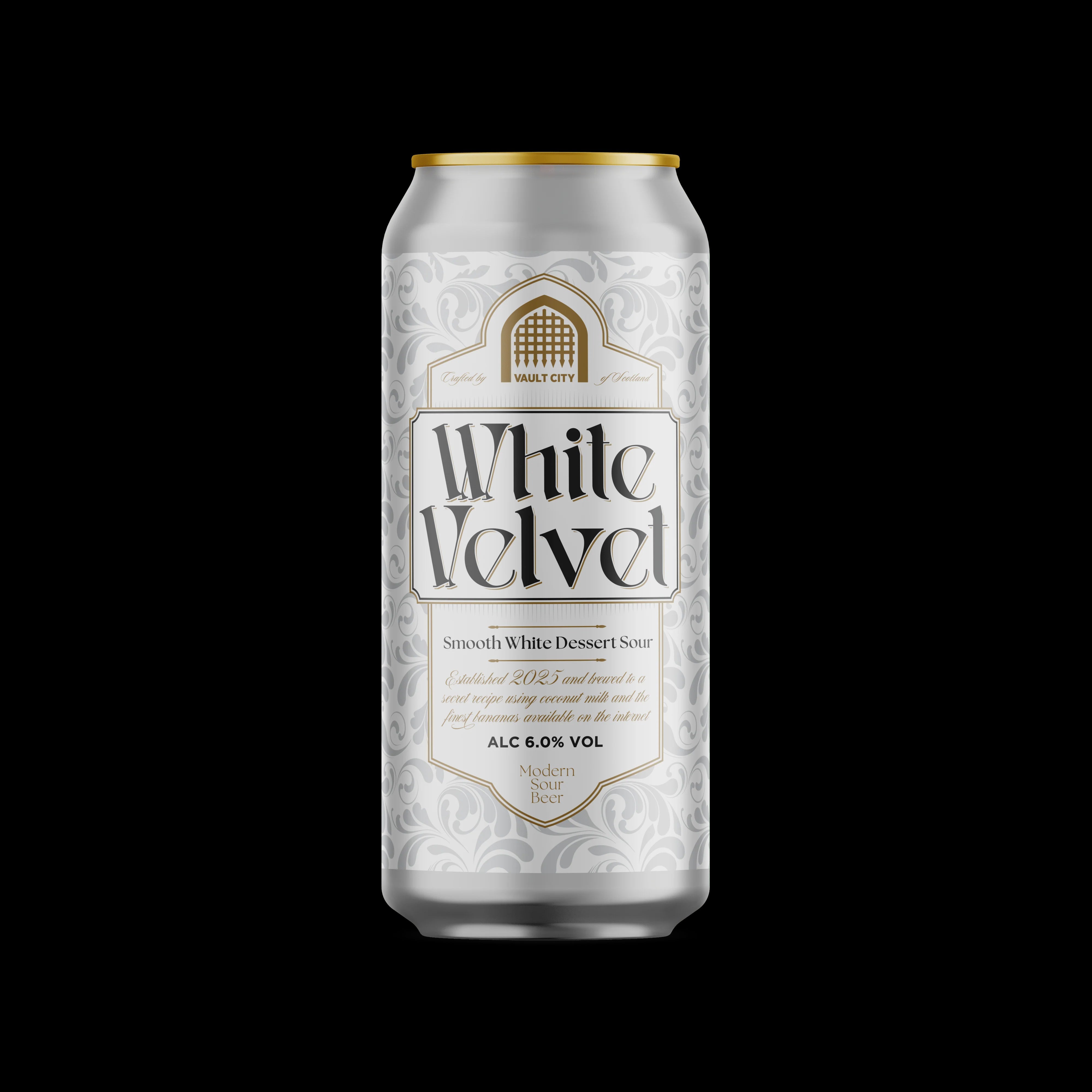 Vault City White Velvet Smooth White Dessert Sour 6% abv 440ml Can