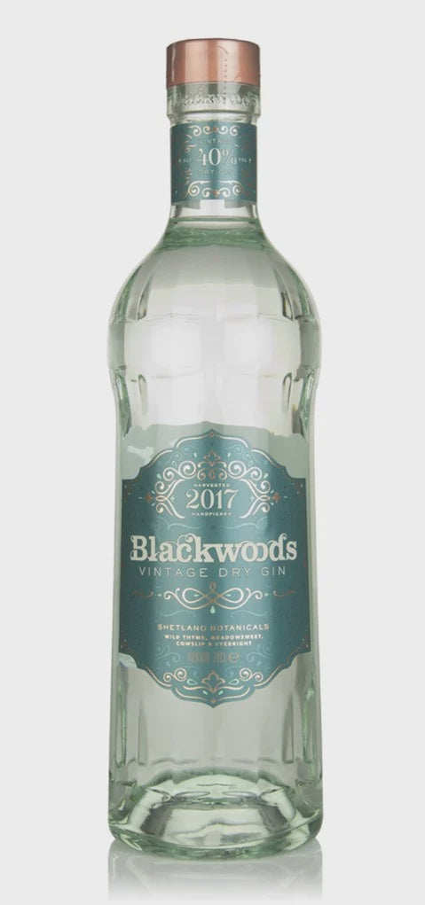 Blackwoods 2017 Vintage Dry Gin 40% abv 700ml