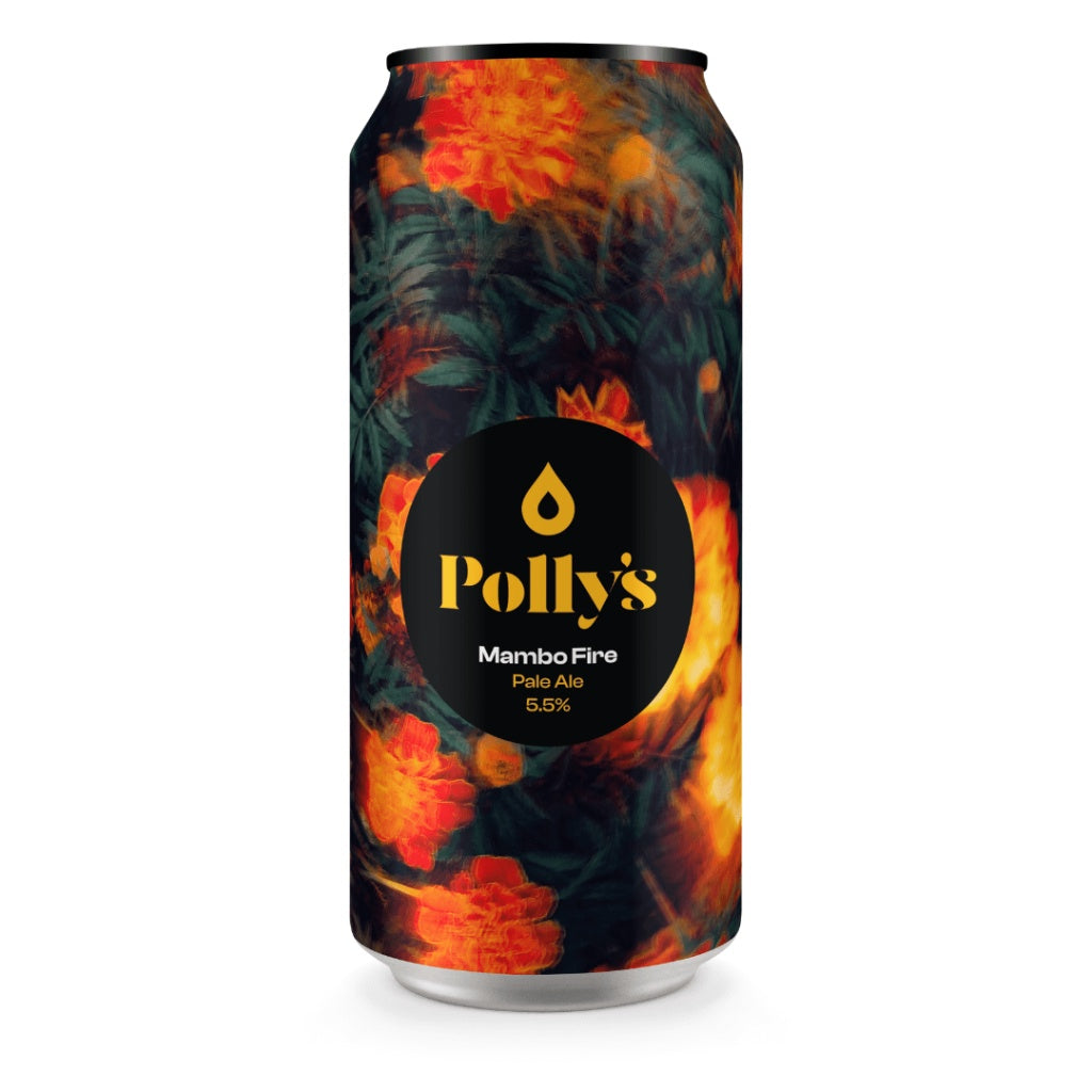 Polly's Mambo Fire Pale ale  5.5% abv 440ml Can