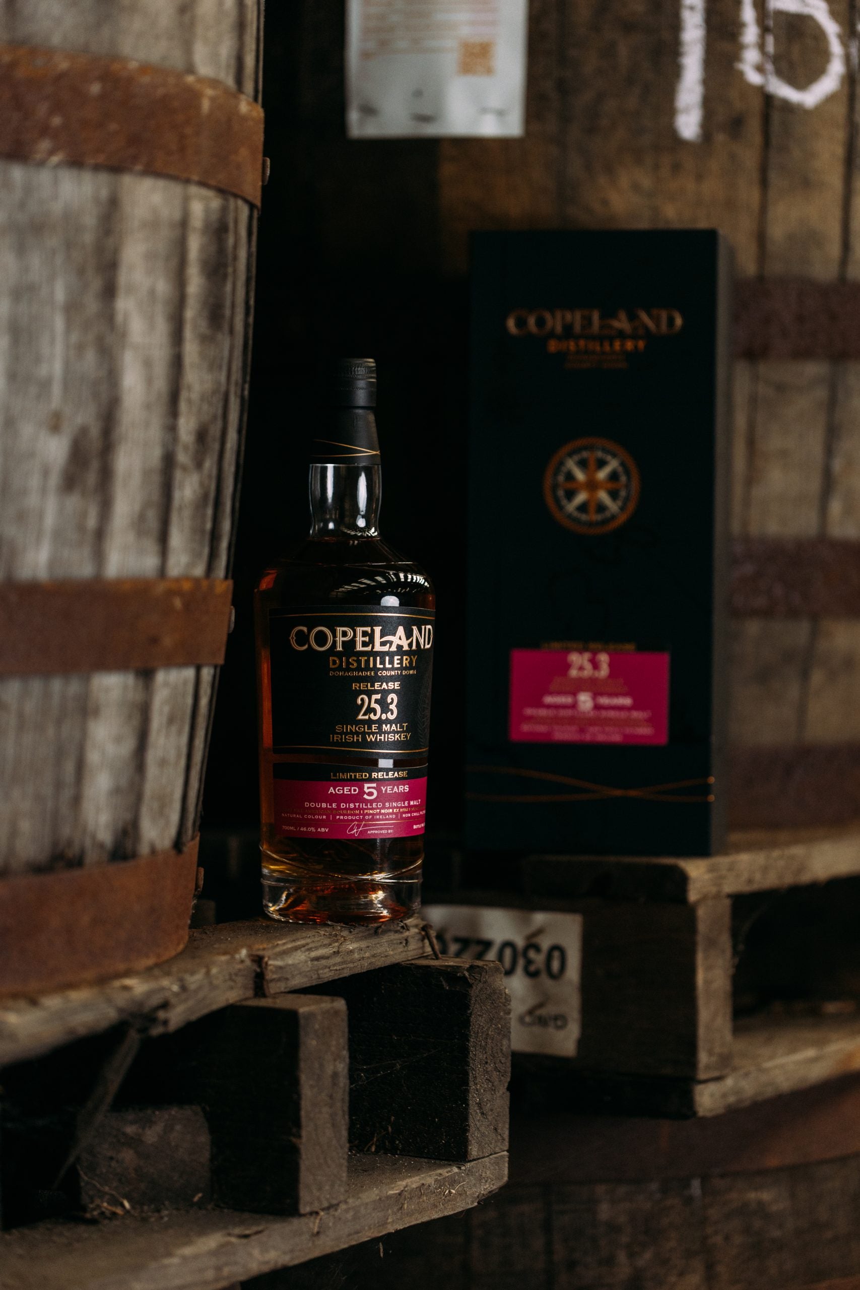 Copeland 25.3 Limited Release 5 Year 46% abv 700ml