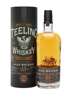 Teeling 15 Year Old Single Grain Sauvignon Blanc Cask Finished Irish Whiskey 50% abv 70cl