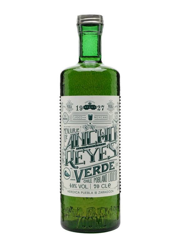 Ancho Reyes Verde Chili poblano Liqueur 40% abv 70cl