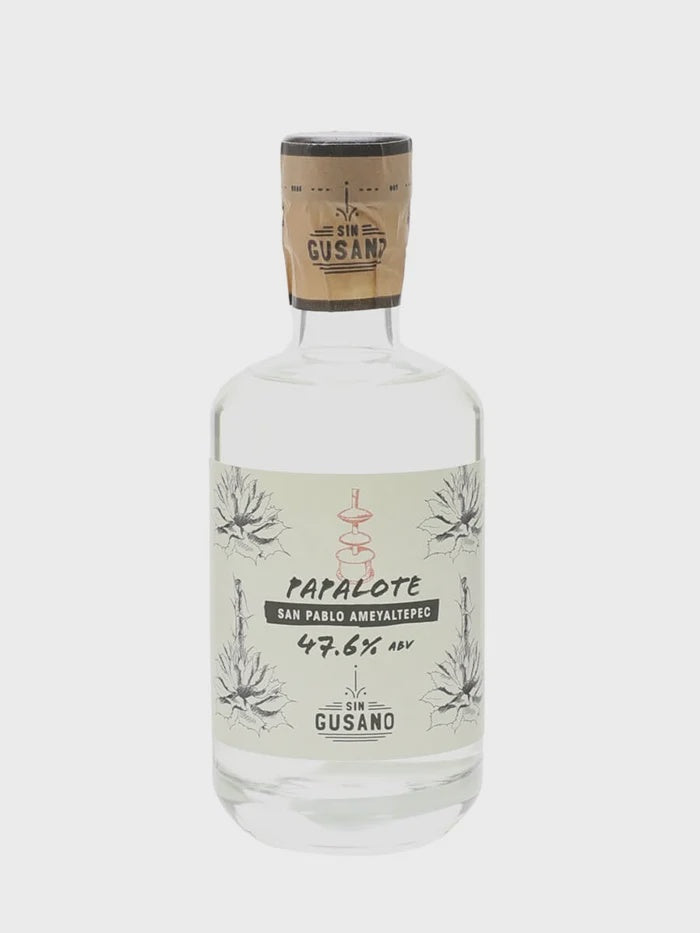 Sin Gusano Papalote Mezcal Mixteca Poblana 47.6% abv 200ml