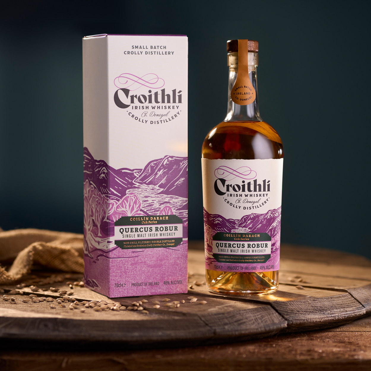 Croithli Single Malt Oak Series Quercus Robur46% abv 700ml