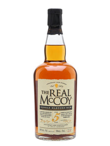 The Real McCoy 5 Year Old Rum 40% abv 70cl