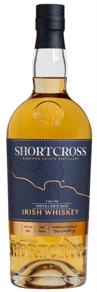 Shortcross Distiller's Duo Irish Whiskey46% abv 70cl