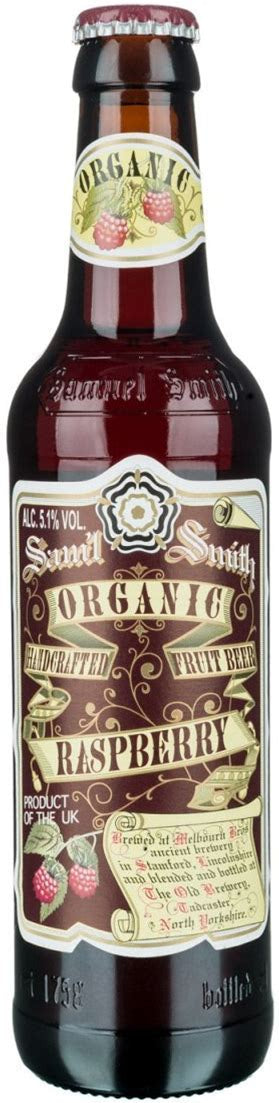 Samuel Smiths Organic Raspberry 5.1%%abv 355ml Blt