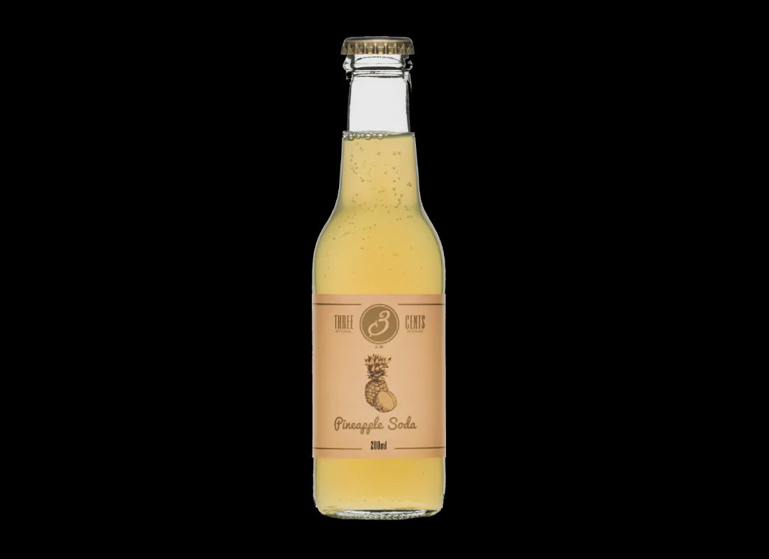 Three Cents Pineapple Soda 200ml Blt