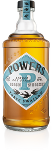 Powers 3 Swallow Pot Still Whiskey 40%abv 70cl