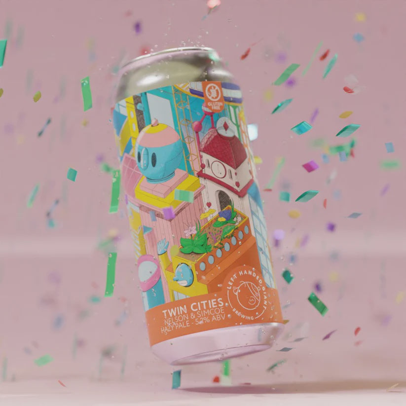 LHG Twin Cities Gluten Free Pale Ale 5.2% abv 440ml Can