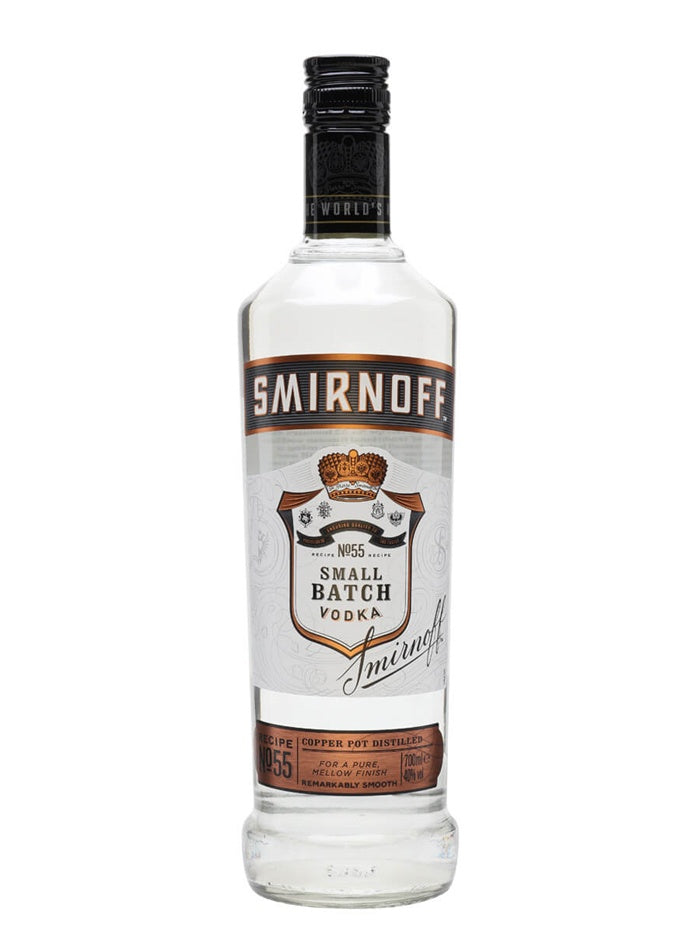 Smirnoff Black Label Vodka 40% abv 70cl