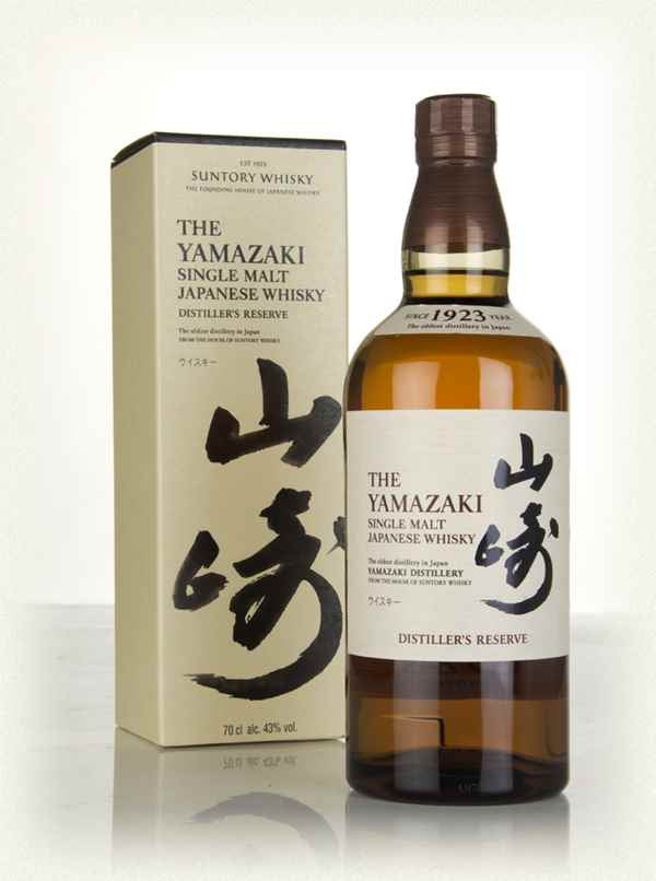 Suntory Yamazaki Distillers Reserve Japanese Single Malt Whisky43% abv 70cl