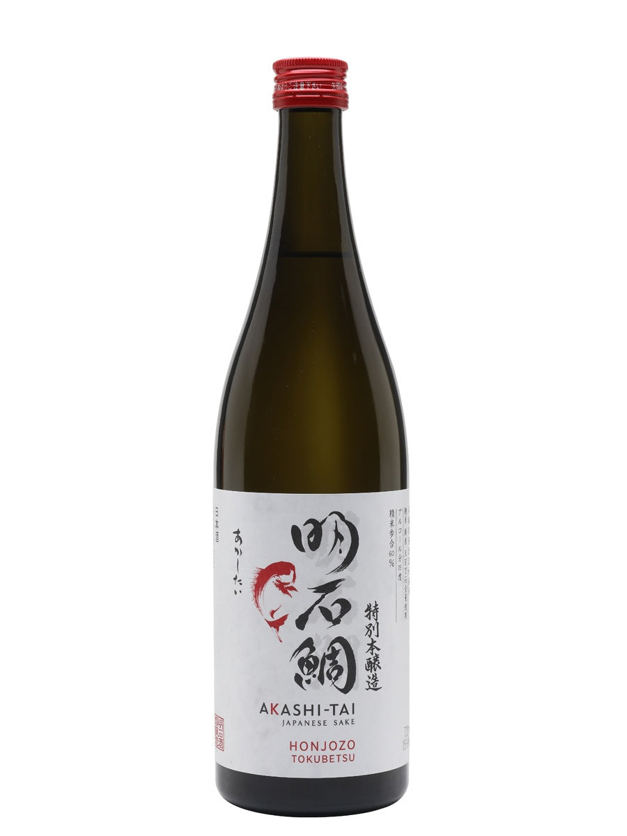 Akashi-Tai Honjozo Tokubetsu Gohyakumangoku Sake 15% abv 72cl