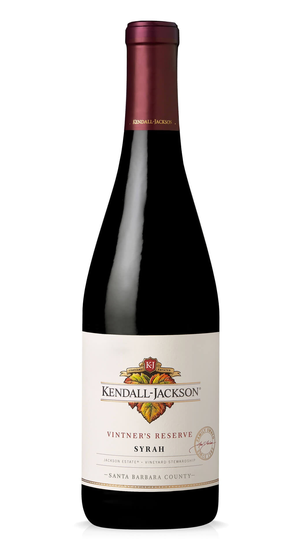Kendall Jackson Vintners Reserve Syrah 14.5% abv 75cl