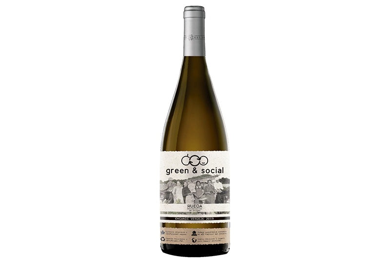 Green & Social Organic Verdejo 13% abv 75cl