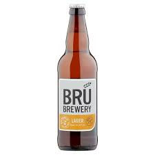 BRU Lager Gluten Free Lager 4.2% abv 500 ml