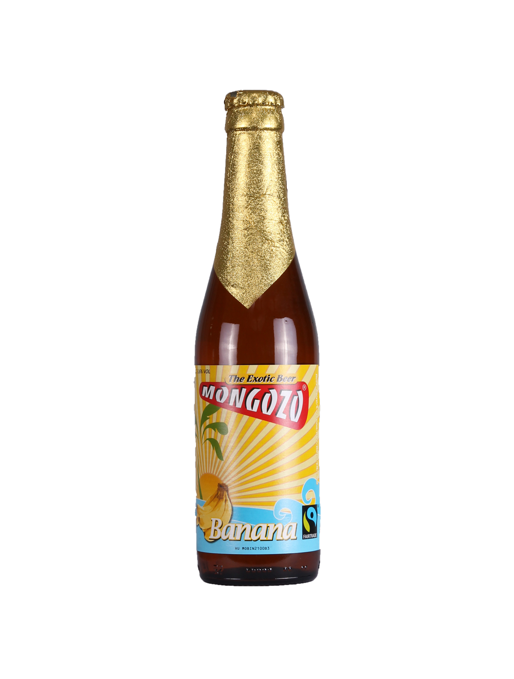Mongozo Banana Beer 3.6% abv Fruit Beer 33cl Blt