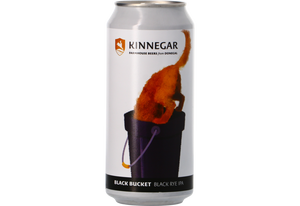 Kinnegar Black Bucket Rye IPA 6.5% abv 440ml Can