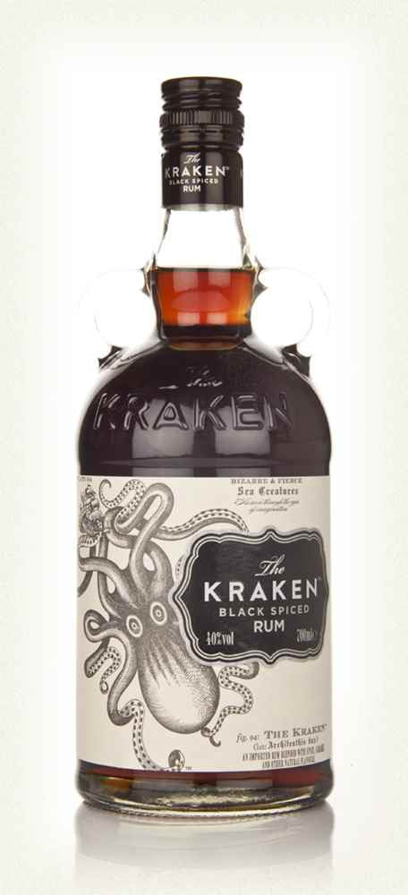 The Kraken Black Spiced Rum 70cl 40% abv