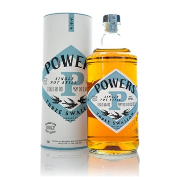 Powers 3 Swallow Pot Still Whiskey 40%abv 70cl