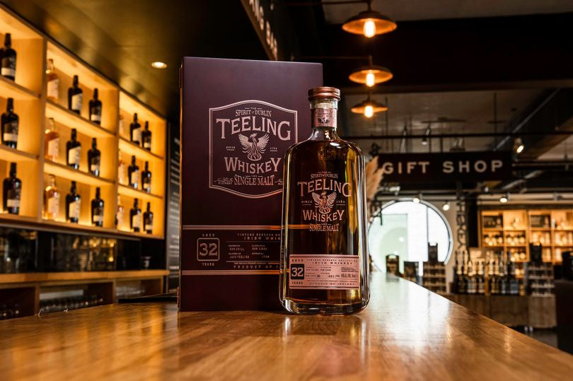 Teelings Vintage Reserve Collection 32 Year Old Rum Cask Finish Single Malt Whiskey 46% abv 70cl