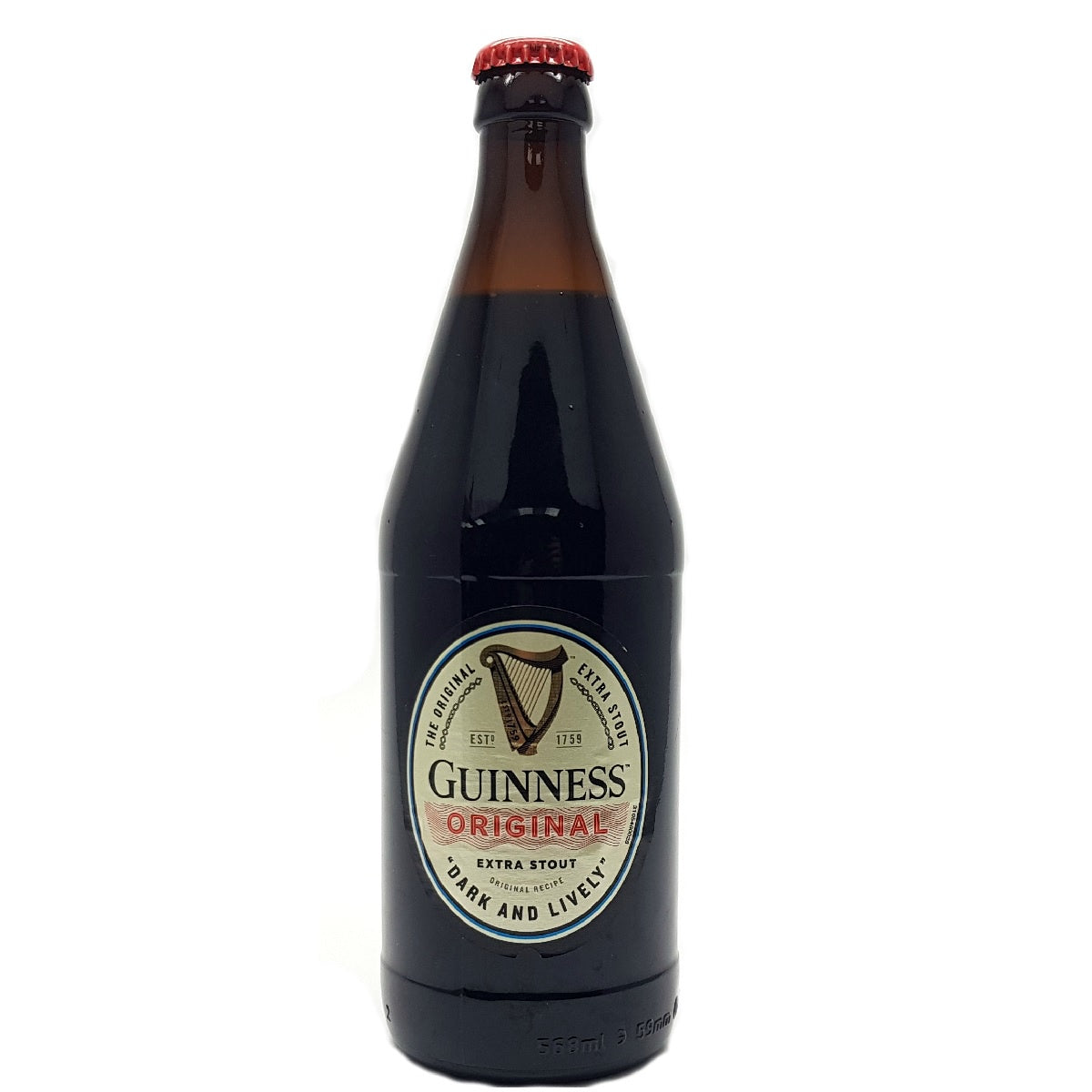 Guinness (Extra) Original Stout 4.2% abv 568ml Pint Btl