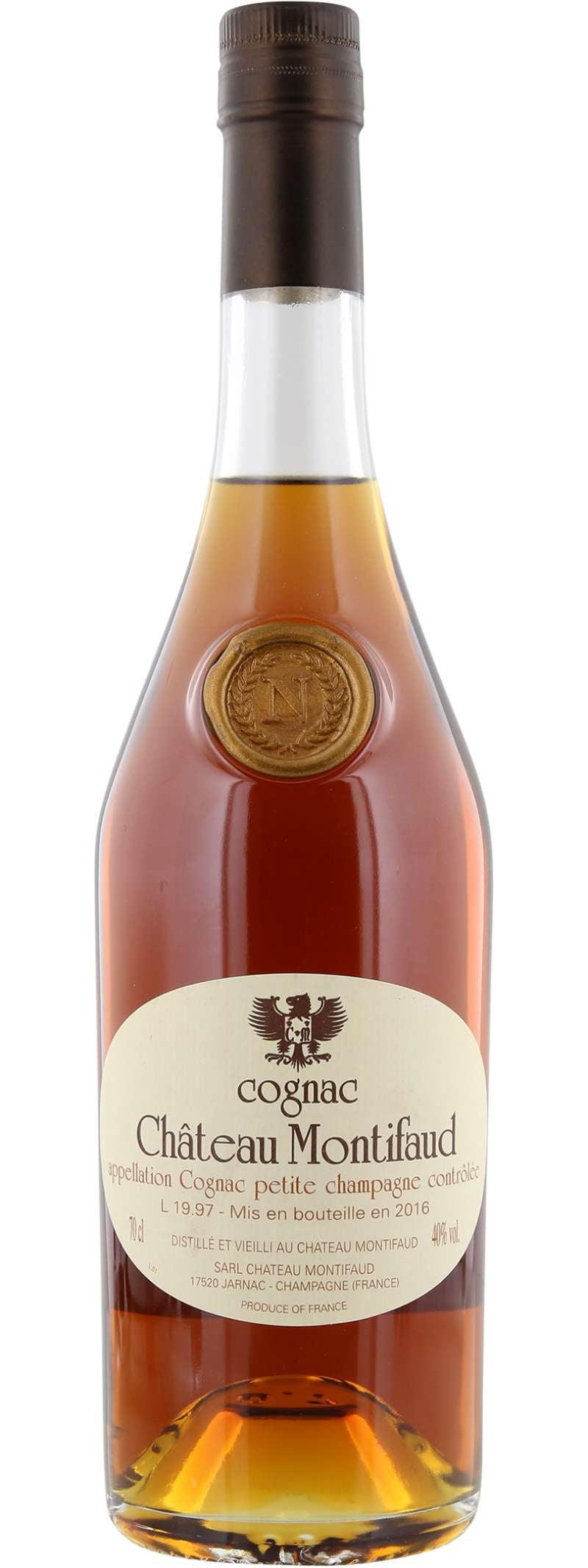 Chateau Montifaud Napoleon Cognac 40% abv 70cl