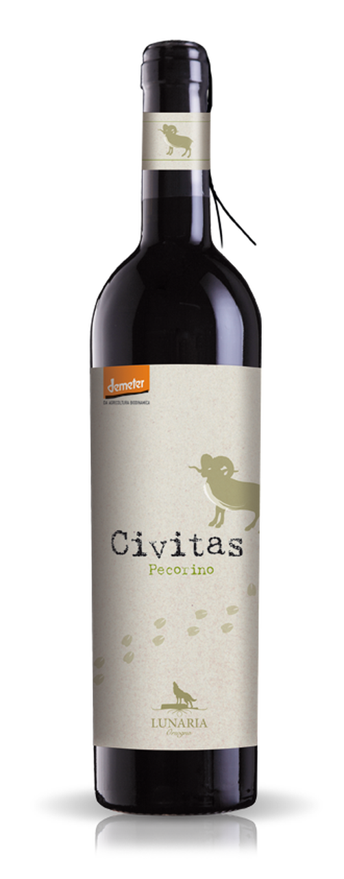 Lunaria Civitas Organic Pecorino 13% abv 75cl