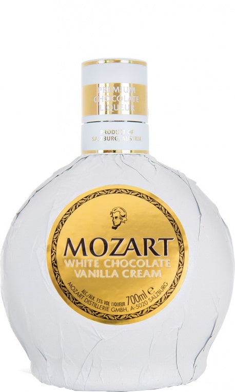 Mozart White Chocolate 17% abv 50cl