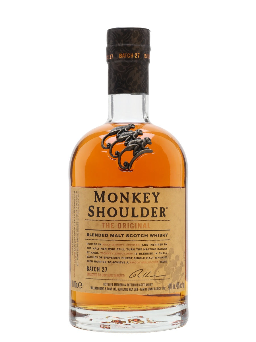 Monkey Shoulder Blended Malt Scotch Whisky 40% 70cl