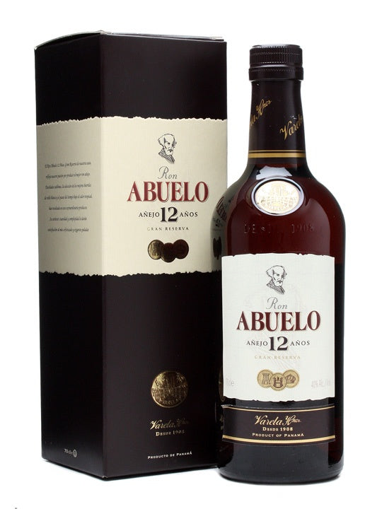 Ron Abuelo 12 Year Old Anejo Rum 40% 70cl