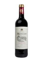 Chateau Mondain Bordeaux 14.5% abv 75cl