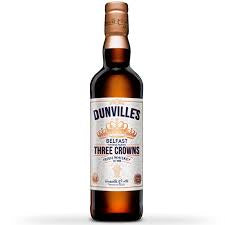 DunvillesThe Three Crowns Classic Irish Whiskey 43.5% abv 70cl