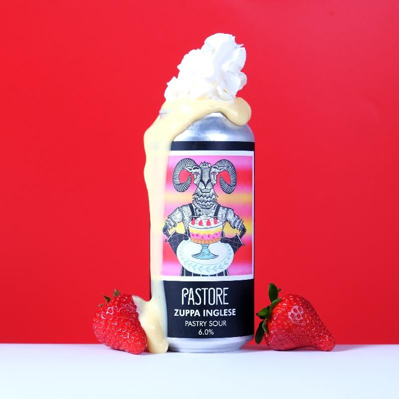Pastore Zuppa Inglese Pastry Sour  6% abv 440ml Can