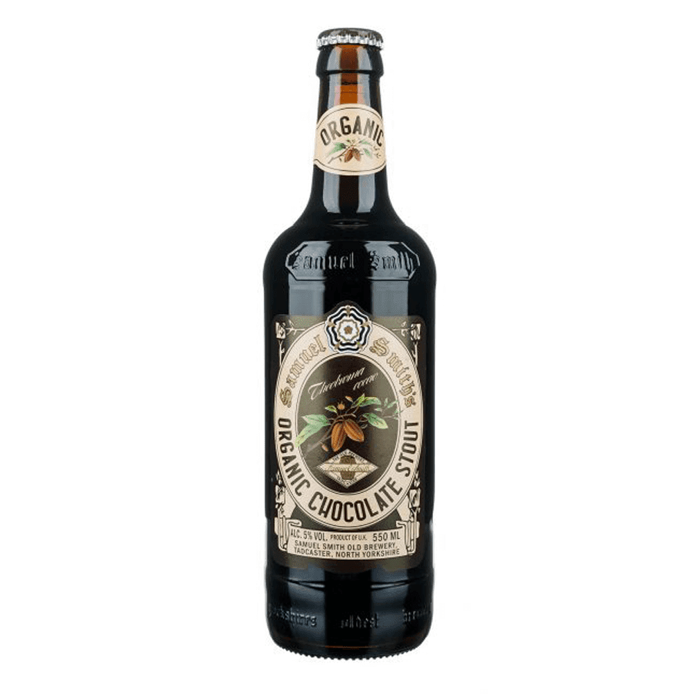 Samuel Smiths Organic Chocolate Stout 5% abv 550ml Blt